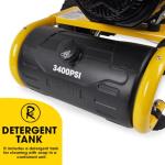 Electric Start Pressure Washer 3400 PSI with Nozzles