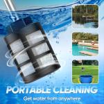 Cordless 21V High Pressure Washer with Nozzle