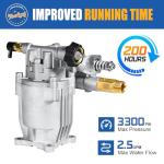 TOOLCY 3/4" Shaft Horizontal Pressure Washer Pump