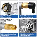 TOOLCY 3/4" Shaft Horizontal Pressure Washer Pump