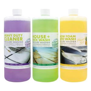 Sun Joe Pressure Washer Cleaning Solution Trio