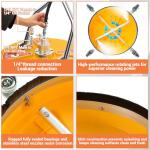 Tool Daily 20" Pressure Washer Surface Cleaner Attachment