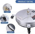 13" Pressure Washer Surface Cleaner with Wheels