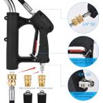 DAIMOT 4-Wheel Stainless Steel Surface Cleaner