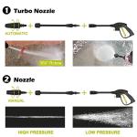 2000W Portable Electric Pressure Washer for Patio & Car