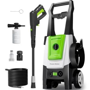 2000W Electric Pressure Washer with Foam Cannon