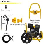 RocwooD 3190 PSI Petrol Pressure Washer 7HP