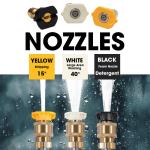 RocwooD 3190 PSI Petrol Pressure Washer 7HP