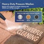 VonHaus 1600W Portable Pressure Washer with Accessories