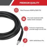 Bosch AQT Series High Pressure Washer Hose 19.6ft