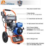 P1PE 3000psi Petrol Pressure Washer with Nozzles