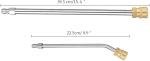 YUET Pressure Washer Extension Wand Set, 2 Pieces