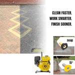 3000 PSI Petrol Pressure Washer - Lightweight & Powerful
