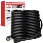 YAMATIC 50 FT Kink-Free Pressure Washer Hose