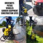 WASPPER 3000 PSI Petrol Pressure Washer Portable Jet