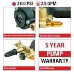 AAA Pumps 90037 Triplex Replacement Pump Set 3700 PSI