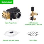 Erie Tools Triplex High Pressure Washer Pump 3000 PSI