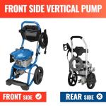 YAMATIC Vertical Pressure Washer Pump, 2600-3100 PSI