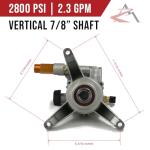 ROP Shop Pressure Washer Pump for Black Max Models