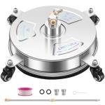 14" Stainless Steel Pressure Washer Surface Cleaner