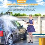 Portable Cordless Pressure Washer for Car and Patio
