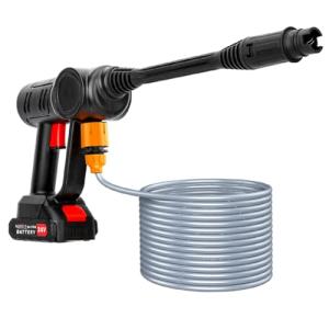 Portable 8-in-1 Cordless Pressure Washer, 725 PSI