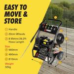 Bimson 2900PSI Petrol Pressure Washer with 5 Nozzles