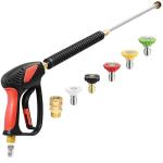 TOOLCY Adjustable Pressure Washer Gun with Nozzles