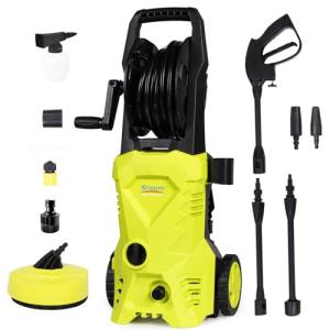 135Bar Electric Pressure Washer for Patio and Car