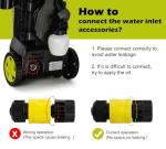 135Bar Electric Pressure Washer for Patio and Car