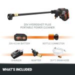 Worx Nitro Hydroshot 20V Cordless Pressure Washer