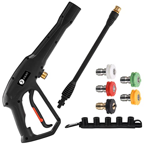 High-Pressure Washer Gun with Spray Nozzle Tips