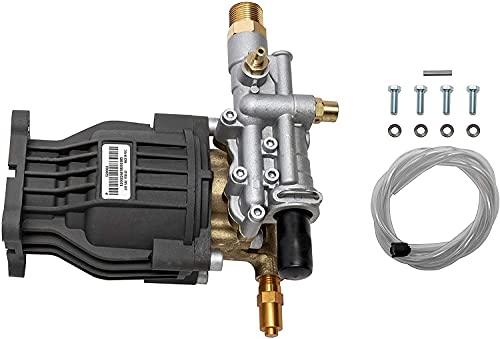OEM Technologies 90029 Replacement Pressure Washer Pump Kit, 3400 PSI, 2.5 GPM, 3/4" Shaft, Includes Hardware and Siphon Tube, for Residential and Industrial Gas Powered Machines