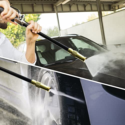 High Pressure Washer Gun, 20MPA Pressure Washer Hose Nozzle Tips Wand Jet Power Washer Sprayer for Car Home Garden Window Glass Washing Cleaning