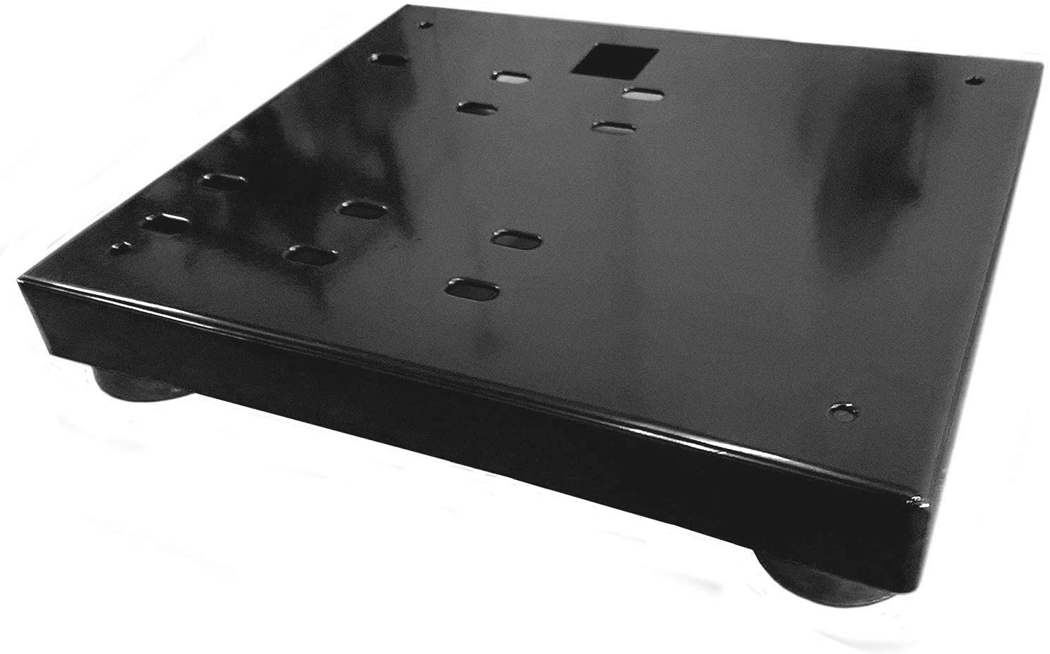 Pressure Washer Skid Mount Plate Frame, Powder Coated Steel with Rubber Feet