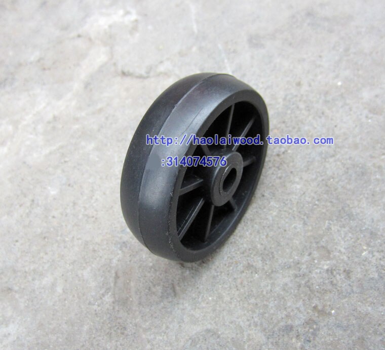 10pcs high pressure cleaner car washer plastic pulley parts special foot wheel for iron frame 40 50 58