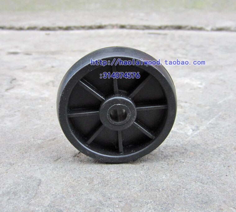 10pcs high pressure cleaner car washer plastic pulley parts special foot wheel for iron frame 40 50 58