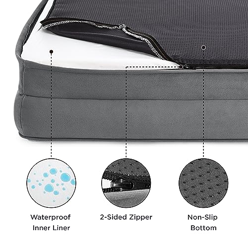 Orthopedic Waterproof Dog Bed with Removable Cover