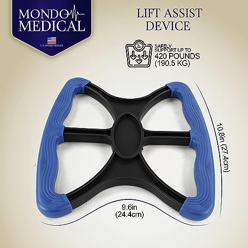 Mondo Medical Elderly Assistance Products Chair Lift Assist Devices for Seniors - 420lb Mobility and Daily Living Aids Handicapped Accessories Pull to Stand Assist Disability Aids from Seated Position