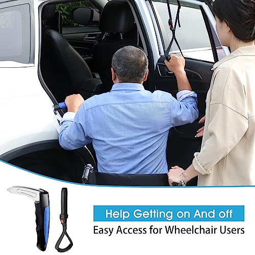Sotvacmit 3-in-1 Mobility Independence Kit: Portable Standing Aid, Car Grab Handle & Auto Cane, Suitable for The Elderly and People with Reduced