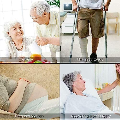 Botabay Handicap Grab Bars Rails 29.5 Inch Toilet Handrails Bathroom Safety Bar Stainless Steel Hand Support Rail for Seniors Elderly Disabled Mounted Bath Grips
