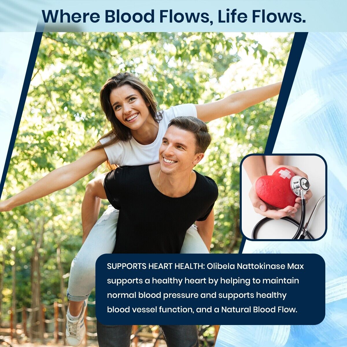 Nattokinase 2,000FU 180 Capsules - Blood Flow, Heart & Cardiovascular Health