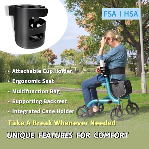 Foldable Rollator for Senior Citizens - SOUHEILO