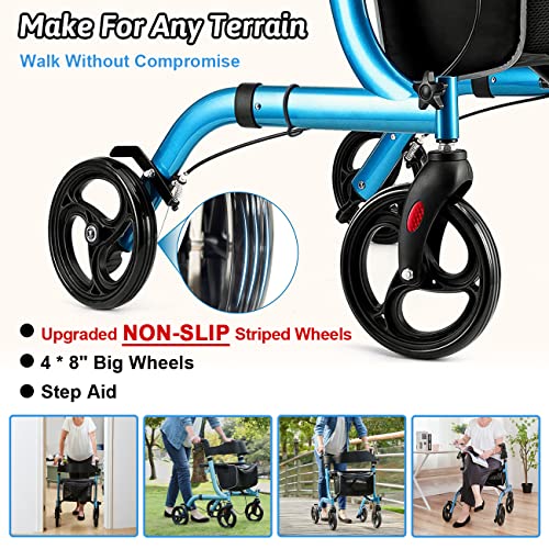 Foldable Rollator for Senior Citizens - SOUHEILO
