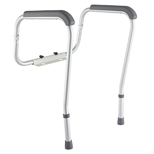 Adjustable Height Toilet Safety Rails for Seniors
