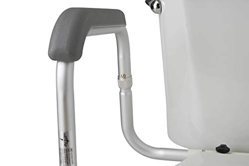 Adjustable Height Toilet Safety Rails for Seniors