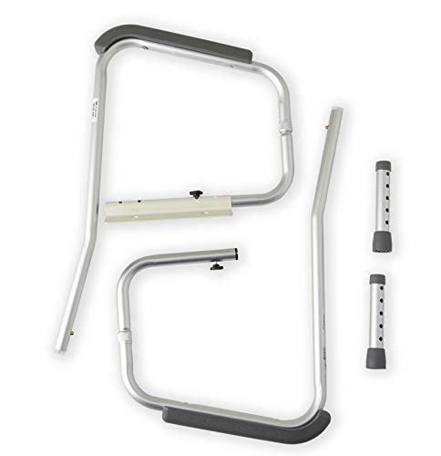 Adjustable Height Toilet Safety Rails for Seniors