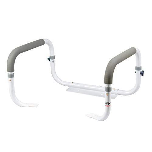 Adjustable Width Toilet Safety Rails for Seniors