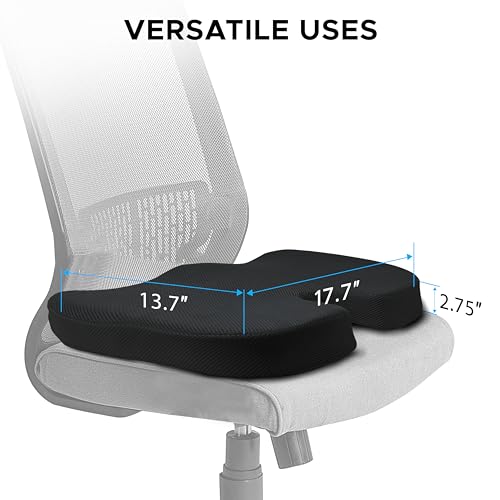 Senior's Pressure Relief Seat Cushion | Sciatica & Back Pain Relief