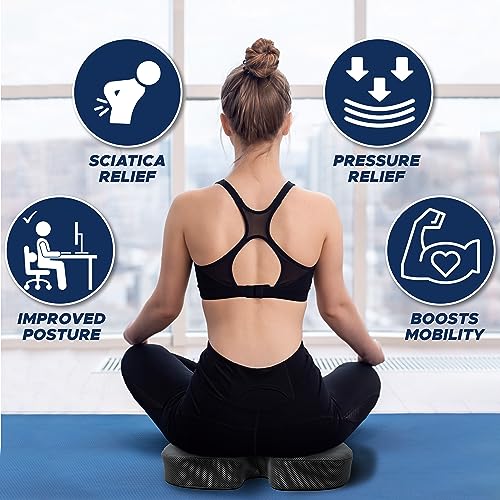 Senior's Pressure Relief Seat Cushion | Sciatica & Back Pain Relief